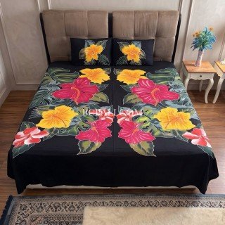 One Sets Bedsheet Hand Painted Made in Bali